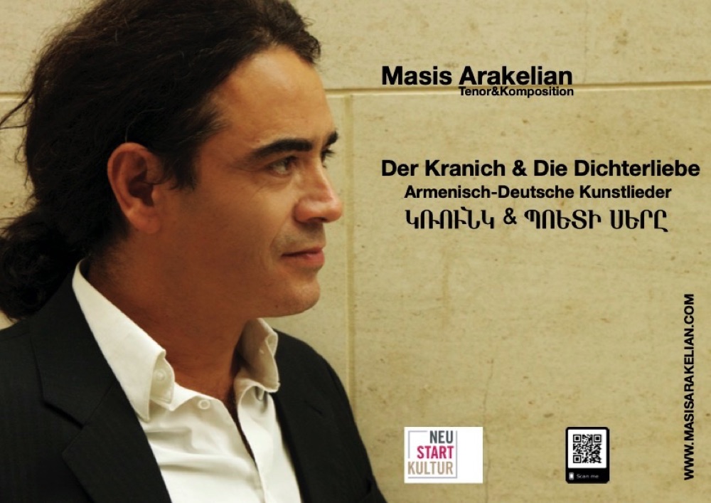 Plakat für Konzert NEUSTARTKULTUR mit armenischer Schrift.pages